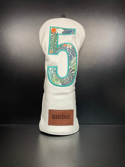 Tropical Floral Print Headcover 2.0