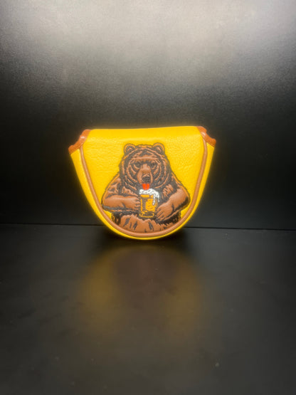 Beer Drinking Bear Headcover
