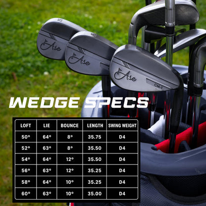 Ase Golf CM-1 Single Wedge (50,52,54,56,58,60)