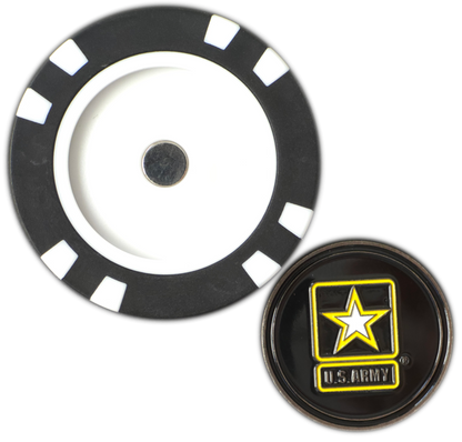 Officially Licensed U.S. Army Poker Chip Ball Marker