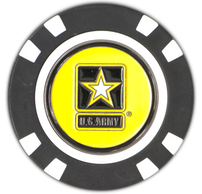 Officially Licensed U.S. Army Poker Chip Ball Marker