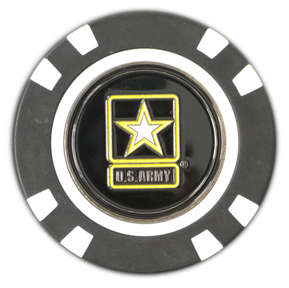 Officially Licensed U.S. Army Poker Chip Ball Marker