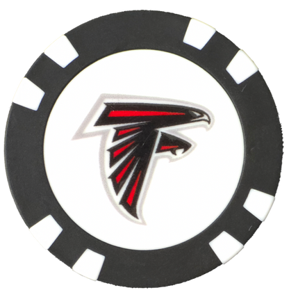 Officially Licensed Atlanta Falcons Poker Chip Ball Marker