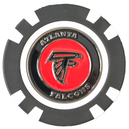 Officially Licensed Atlanta Falcons Poker Chip Ball Marker