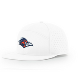 White Laser Cut Flatbill