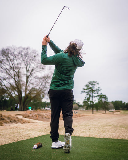Performance Golf Hoodie - Dark Azalea