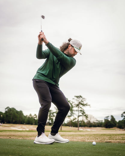 Performance Golf Hoodie - Dark Azalea