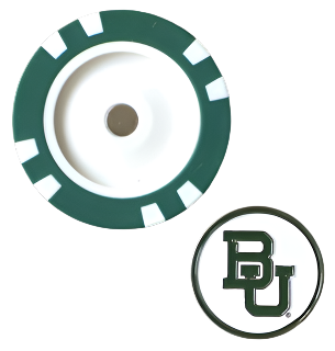 Officially Licensed Baylor Bears Poker Chip Ball Marker