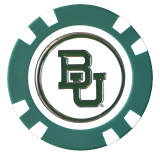 Officially Licensed Baylor Bears Poker Chip Ball Marker