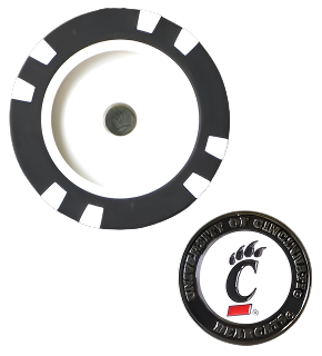 Officially Licensed Cincinnati Bearcats Poker Chip Ball Marker