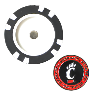 Officially Licensed Cincinnati Bearcats Poker Chip Ball Marker