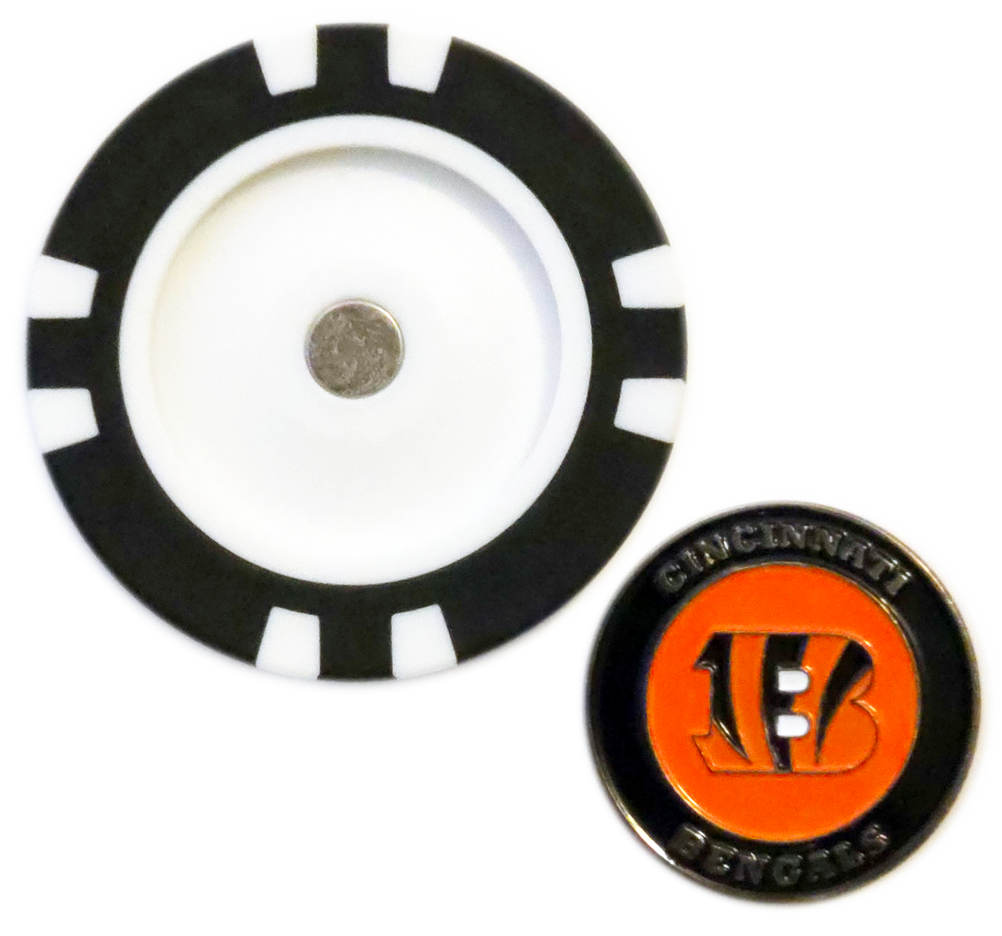 Officially Licensed Cincinnati Bengals Poker Chip Ball Marker