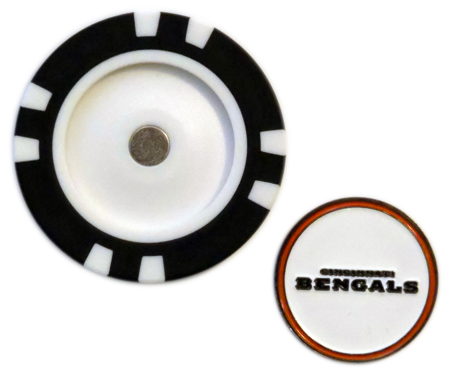 Officially Licensed Cincinnati Bengals Poker Chip Ball Marker