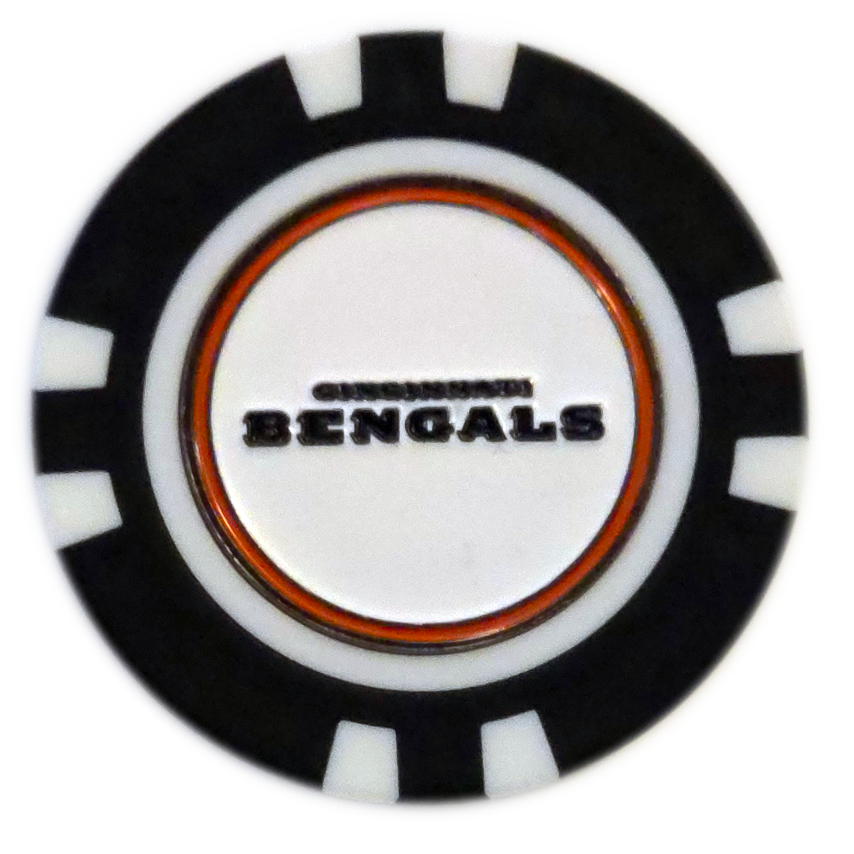 Officially Licensed Cincinnati Bengals Poker Chip Ball Marker