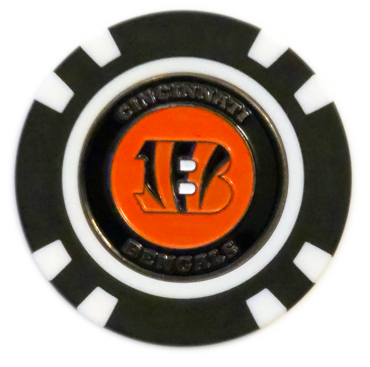 Officially Licensed Cincinnati Bengals Poker Chip Ball Marker