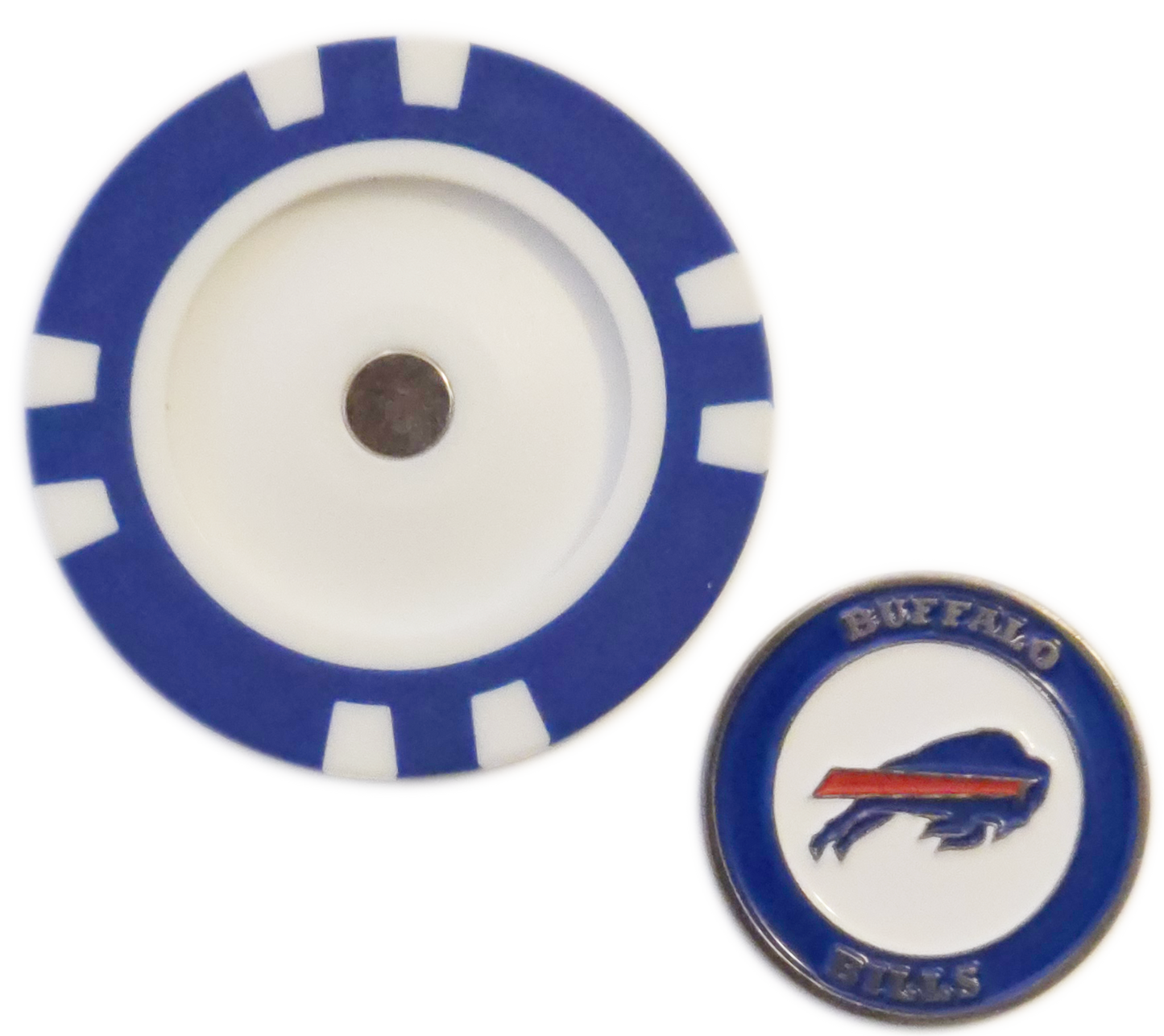 Officially Licensed Buffalo Bills Poker Chip Ball Marker