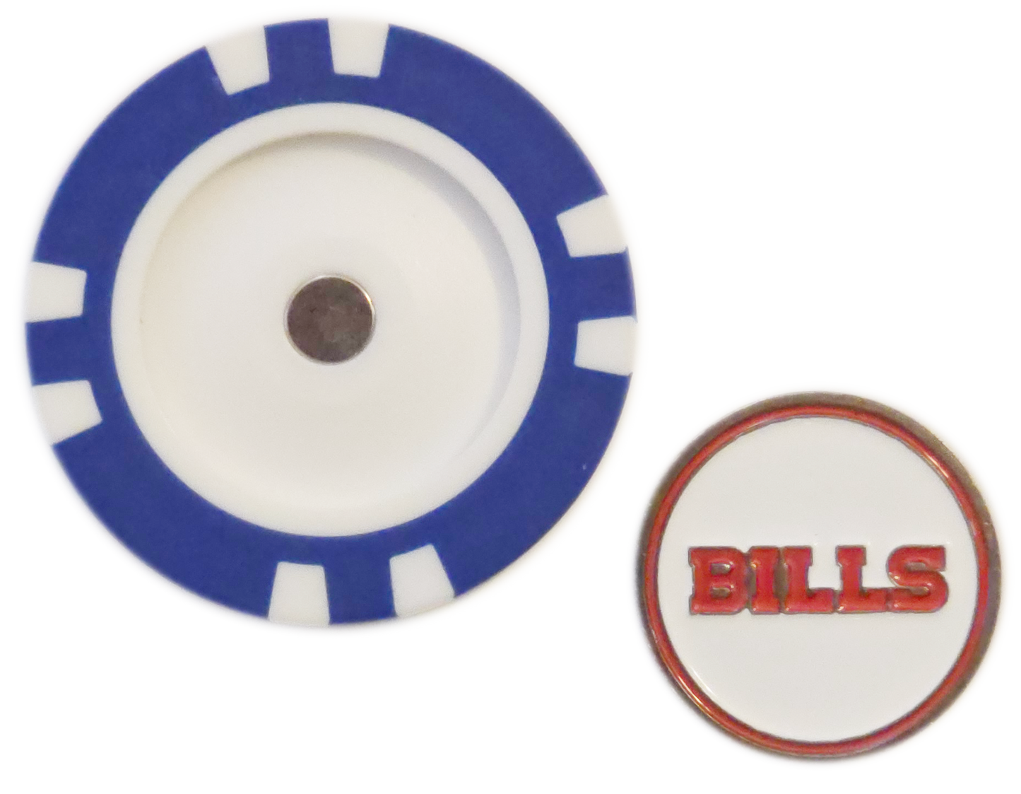 Officially Licensed Buffalo Bills Poker Chip Ball Marker