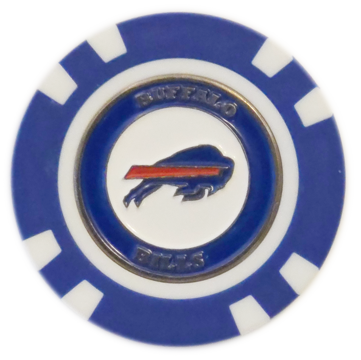 Officially Licensed Buffalo Bills Poker Chip Ball Marker