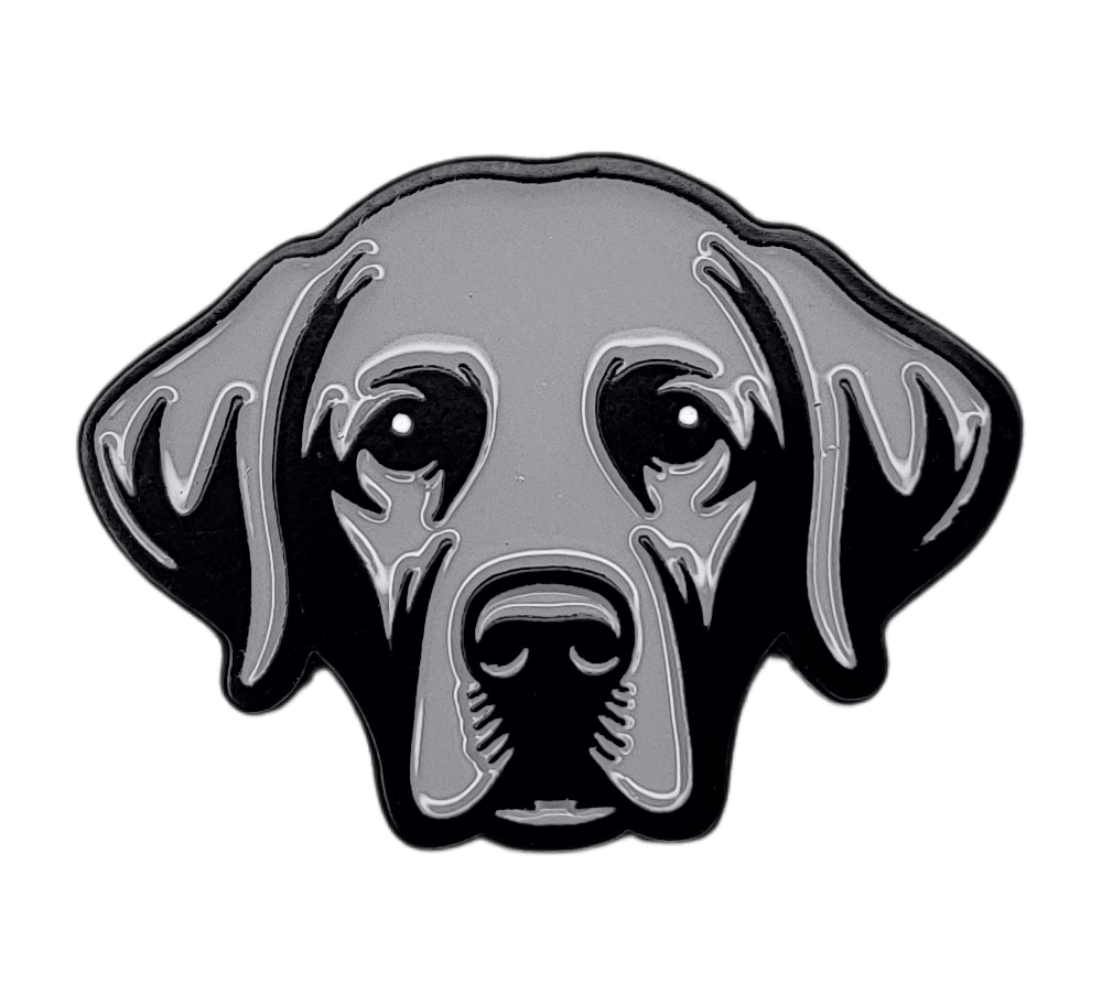 Black Labrador Ball Marker & Hat Clip