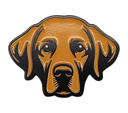 Chocolate Labrador Ball Marker & Hat Clip - product detail 3