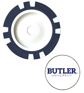 Officially Licensed Butler Bulldogs Poker Chip Ball Marker