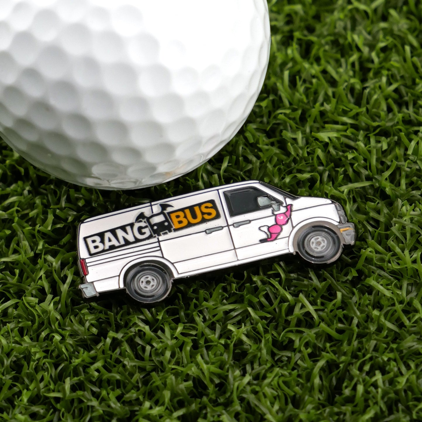 Bang Bus Ball Marker