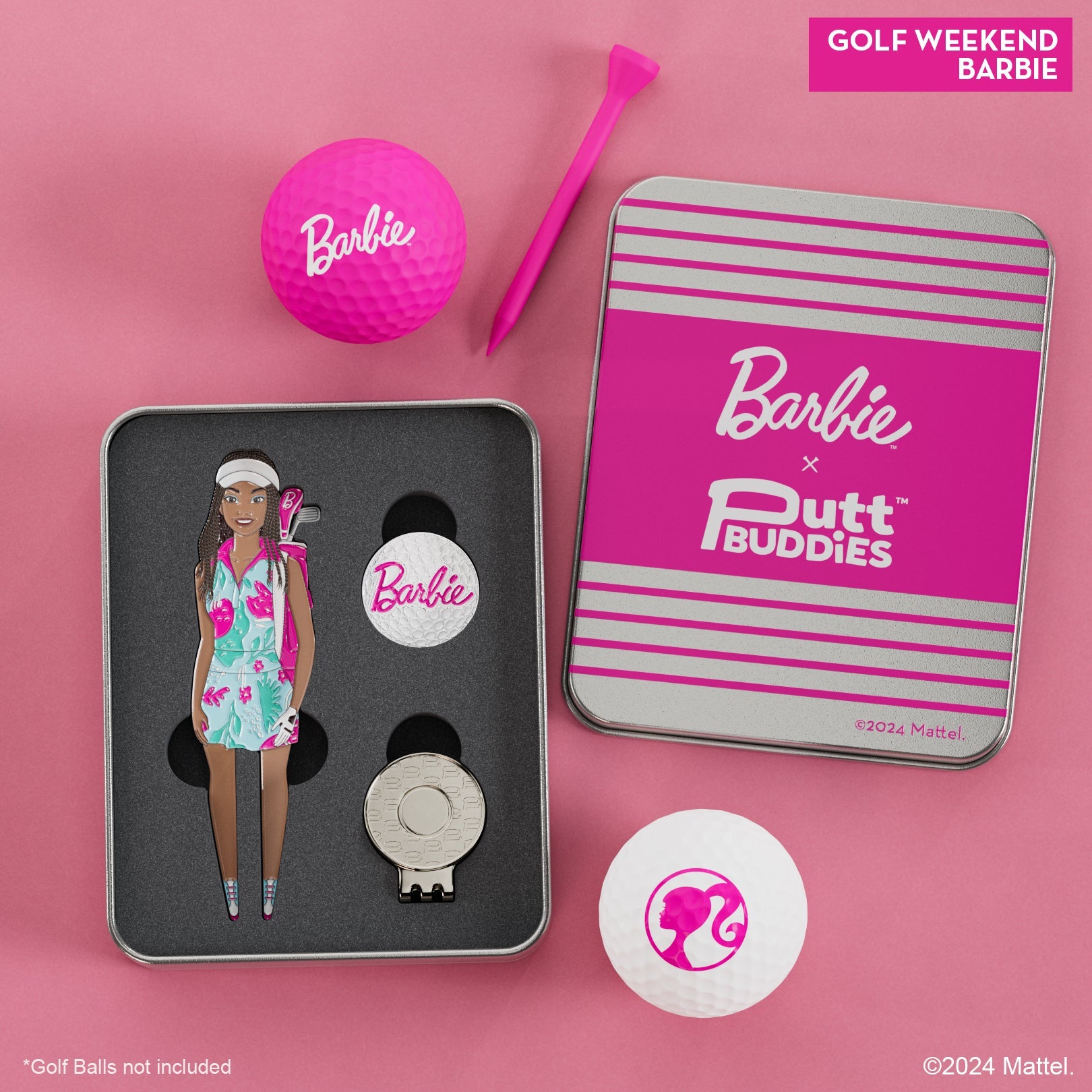 Golf Weekend Barbie Divot Tool with Barbie Ball Marker