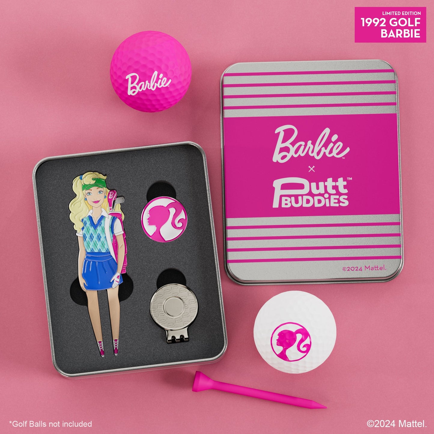 LTD EDITION: 1992 Golfing Barbie Divot Tool with Ball Marker