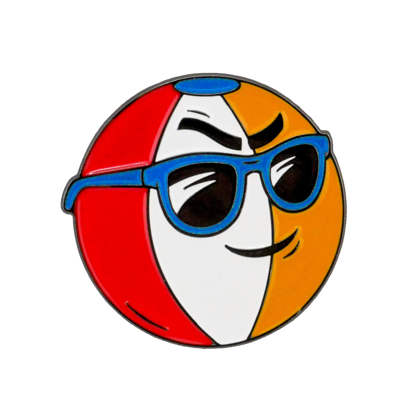 Beach Ball Ball Marker
