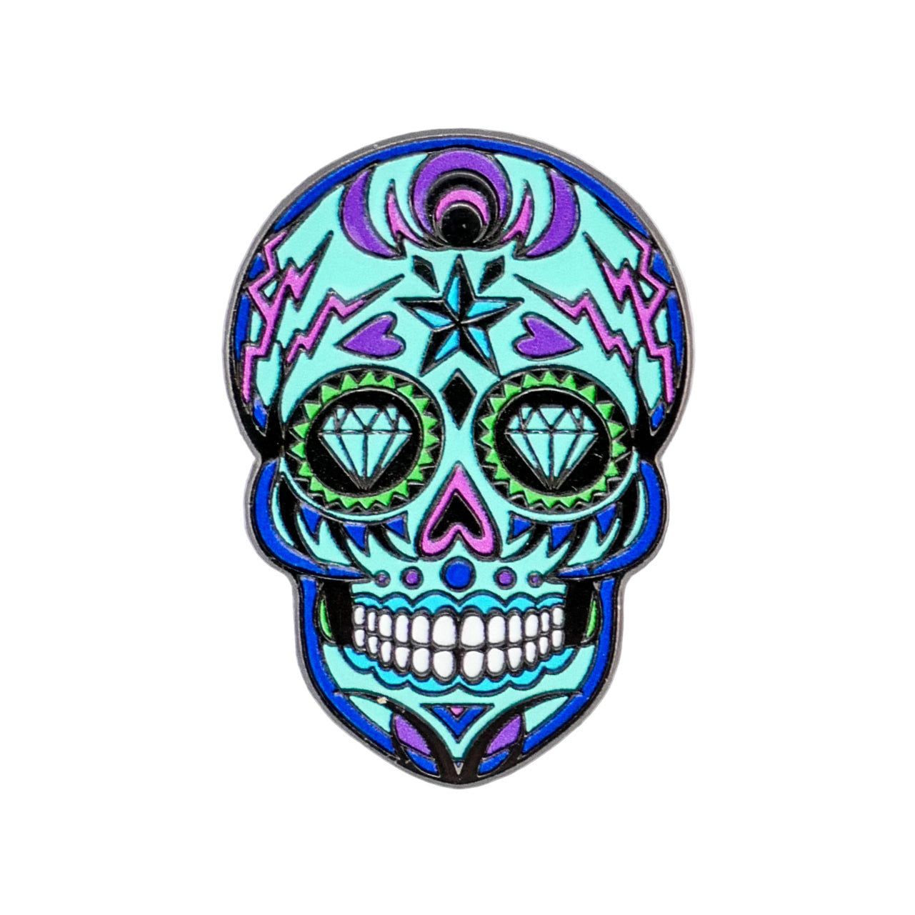 Moon & Rest Sugar Skull Ball Marker