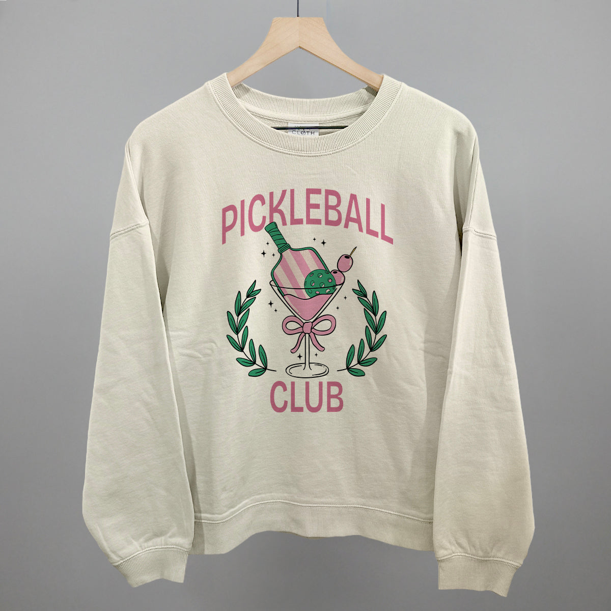 Pickleball Club Martini Graphic Apparel - product detail 9