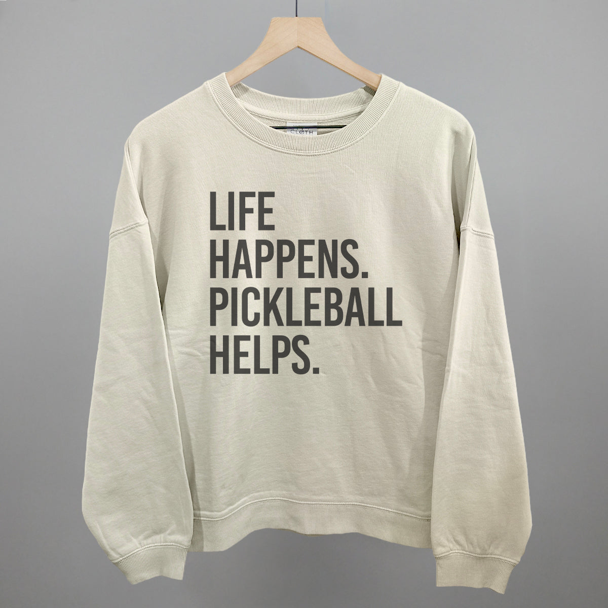 Life Happens Pickleball Helps Graphic Apparel - product detail 8