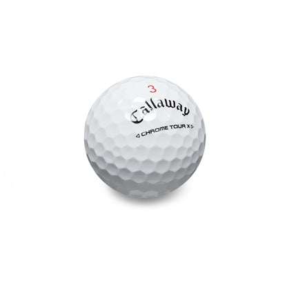 Used Callaway Chrome Tour X Triple Track Golf Balls - 1 Dozen