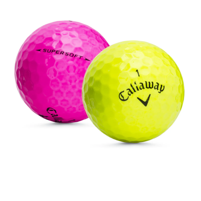 Callaway Assorted Models Mint Recycled Used Golf Balls, Color Mix - 1 Dozen