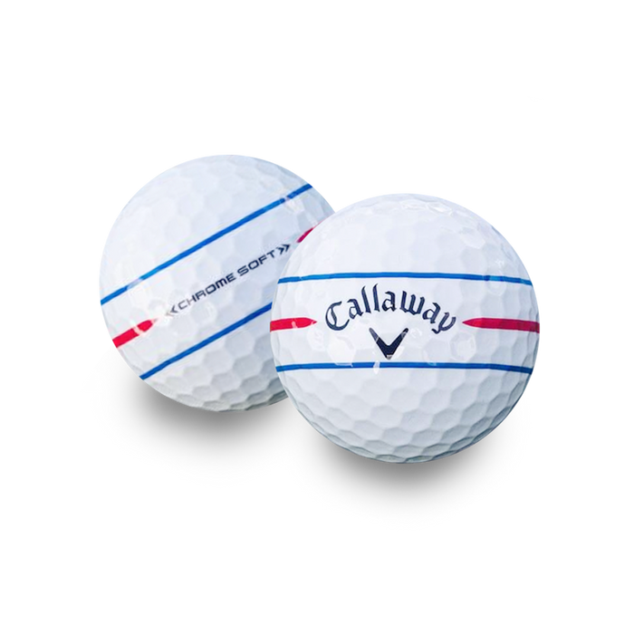Used Callaway Chrome Soft 360 Triple Track Golf Balls