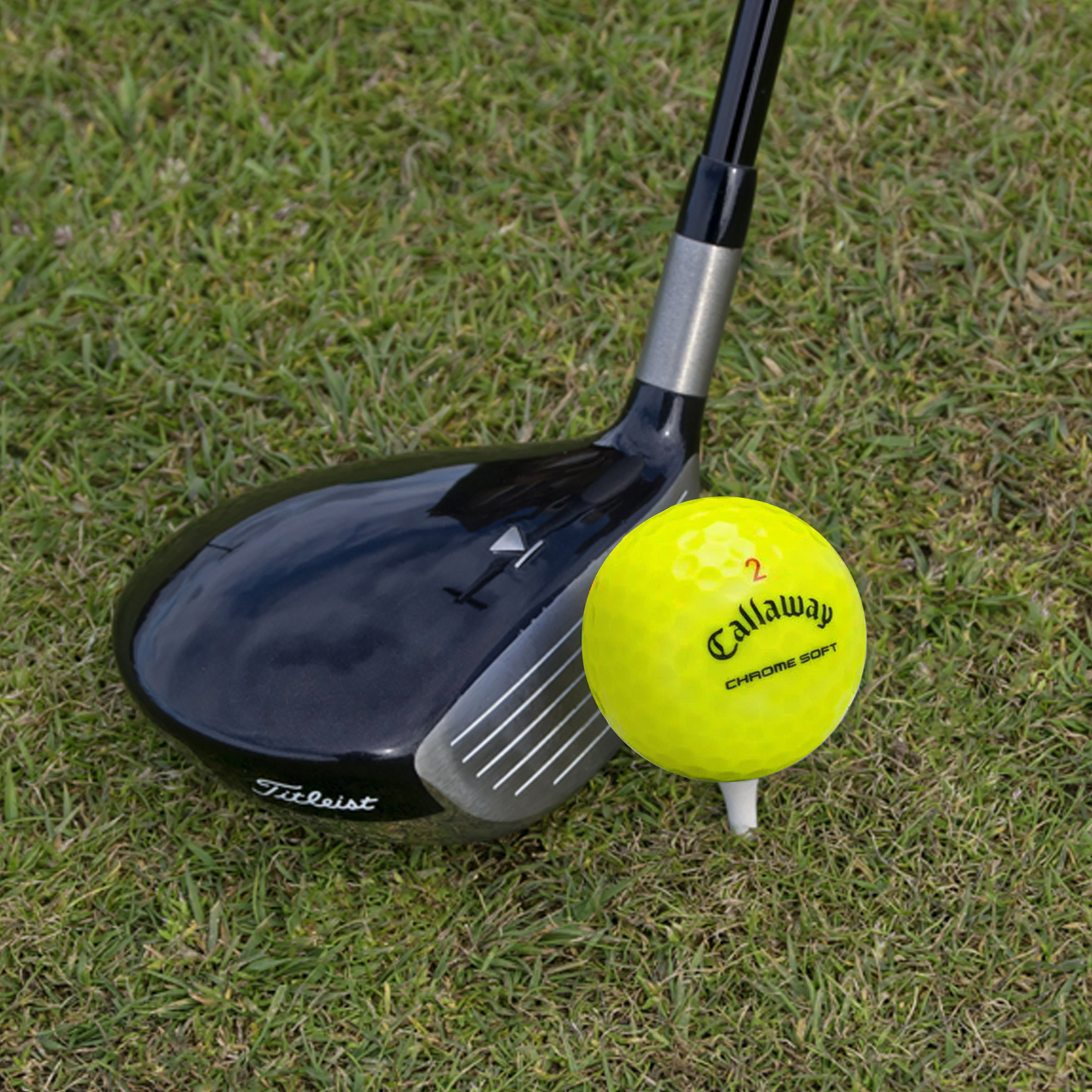 Used Callaway Triple Track Mix Yellow - 1 Dozen