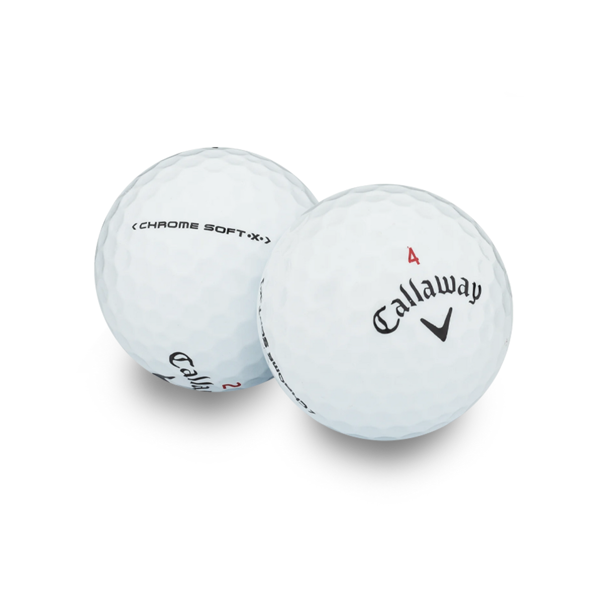Used Callaway Chrome Soft X Golf Balls - 12 Pack