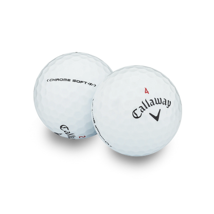 Used Callaway Chrome Soft X Golf Balls - 12 Pack