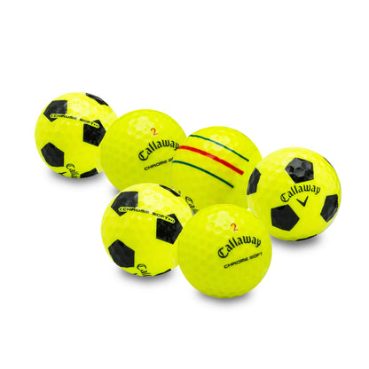 Used Yellow Callaway Graphic Golf Balls - 48 Pack - product detail 2