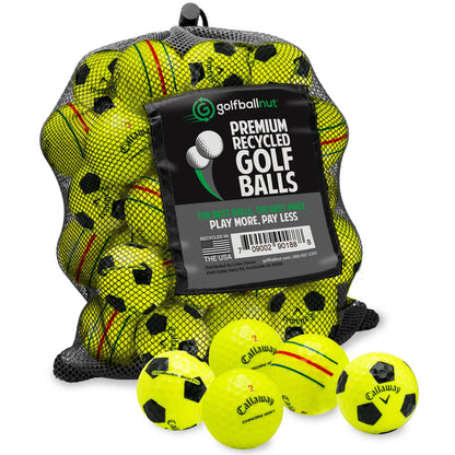Used Yellow Callaway Graphic Golf Balls - 48 Pack - product detail 3