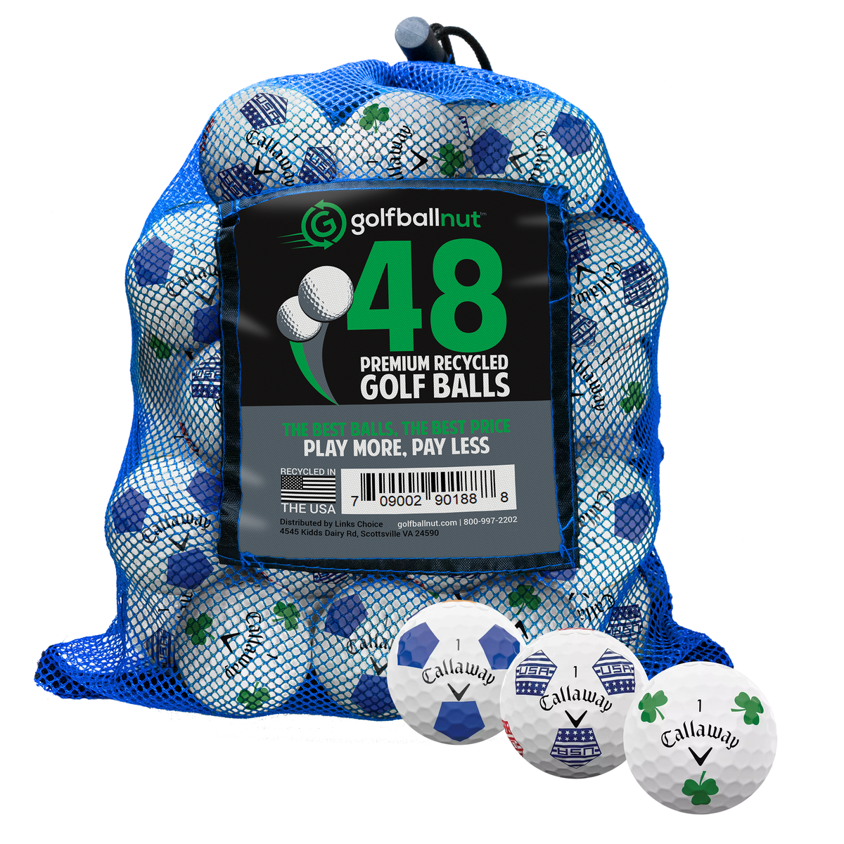 Used Callaway Chrome Soft Truvis Mix Golf Balls - product detail 3