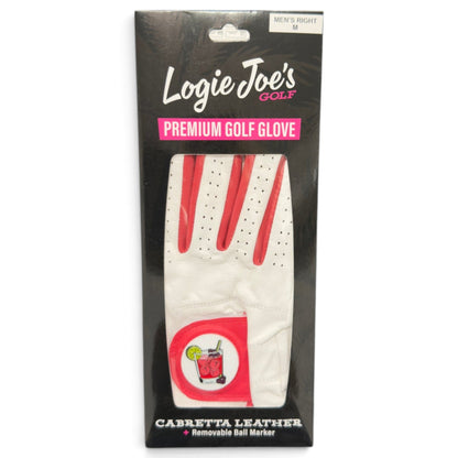 Transfusion Cabretta Leather Golf Glove | Premium Golf Glove with Magnetic Ball Marker | Left & Right Hand | Standard & Cadet Sizes