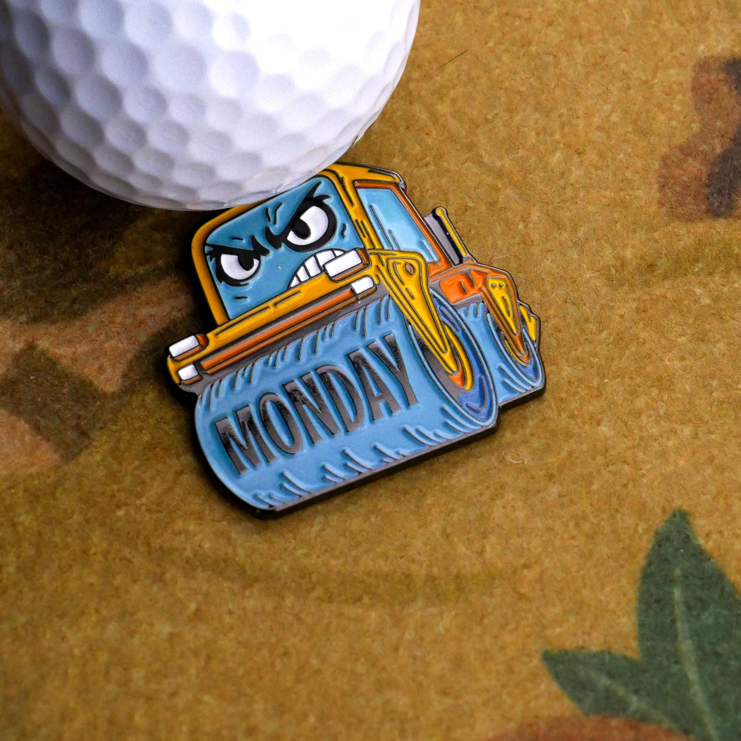 Monday Steamroller Ball Marker