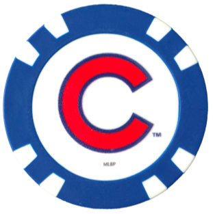 Officially Licensed Chicago Cubs Poker Chip Ball Marker