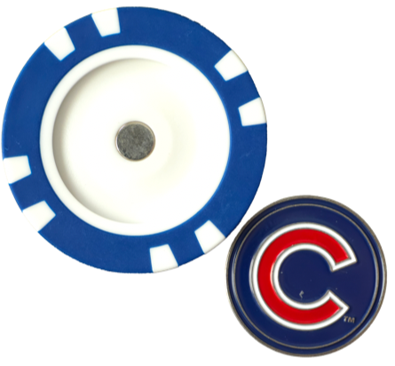 Officially Licensed Chicago Cubs Poker Chip Ball Marker