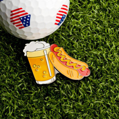 Glizzy and Beer Ball Marker