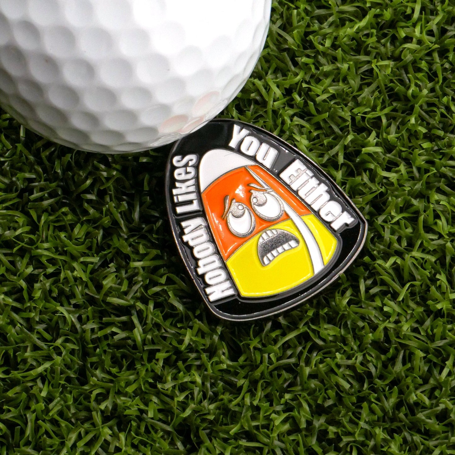 Sad Candy Corn Ball Marker