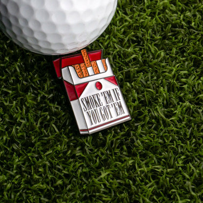 Cigarette Pack Ball Marker