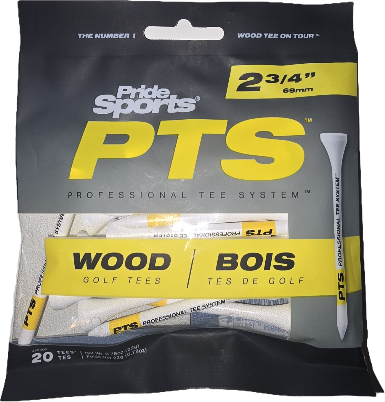 Pride Professional Tee System (PTS) Original Golf Tees