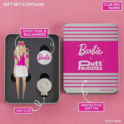 Club Pro Barbie with Barbie Golf Ball Marker